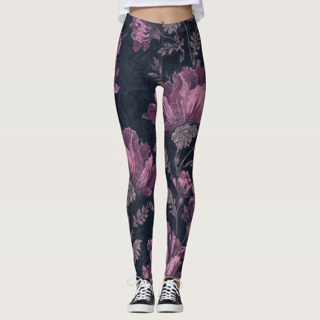 Floral Leggings (Front)