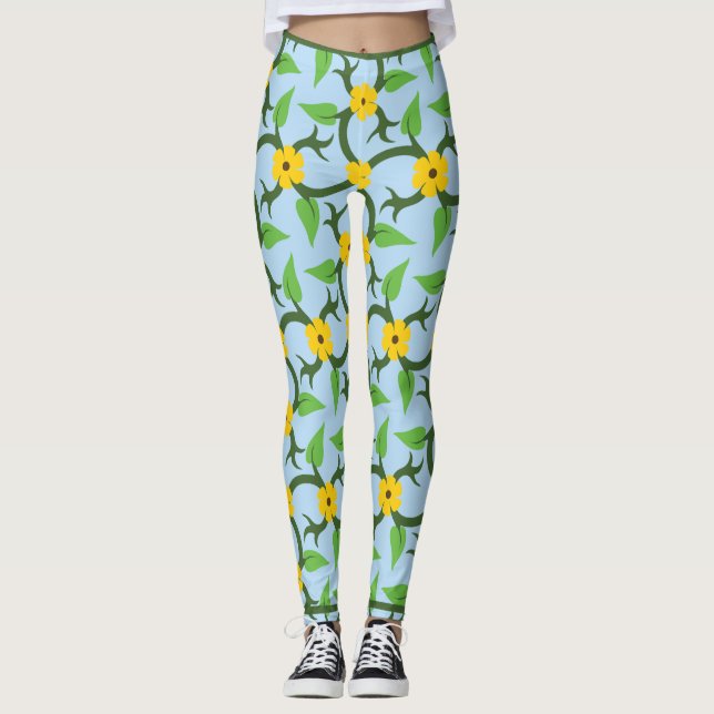 Floral Leggings (Front)