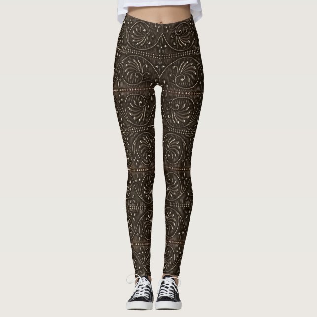 floral leggings (Front)