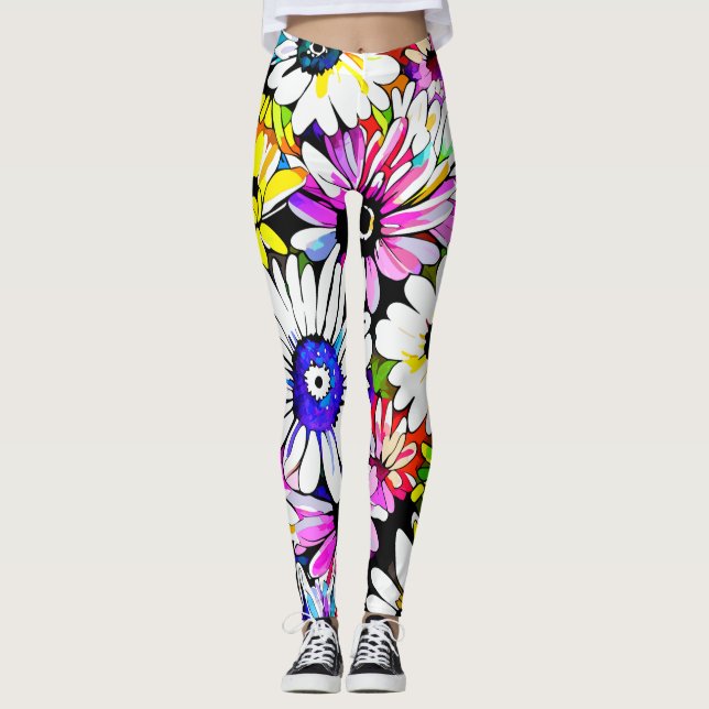 FLORAL LEGGINGS (Front)