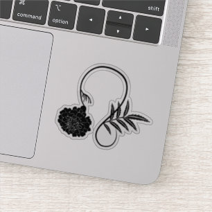 Floral Leo astrology zodiac sign