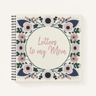 Floral Letters to My Mum Keepsake Journal