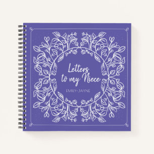 Floral Letters to My Niece Keepsake Journal