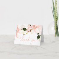 Floral lilies pink blush white spring 