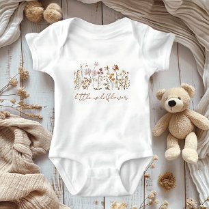 Floral Little Wildflower Baby Bodysuit