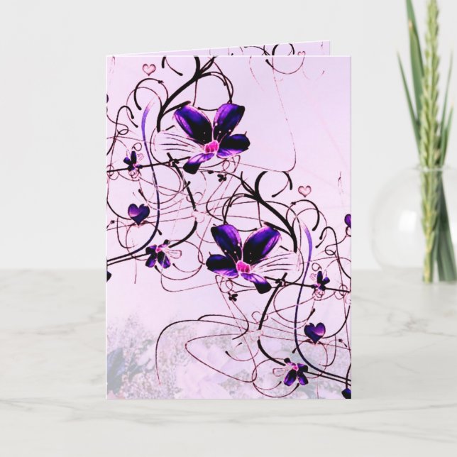 Floral Love Card (Front)