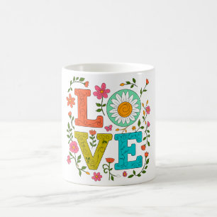 Floral Love Coffee Mug