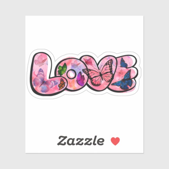 Floral Love Typography  (Sheet)
