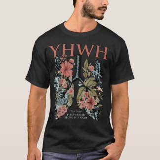 Floral Lung Christian Our Very Breath Speaks His T-Shirt