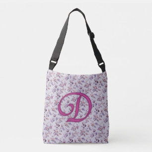Floral Luxury Monogram C Crossbody Bag