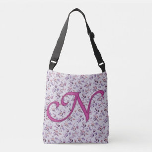 Floral Luxury Monogram N Crossbody Bag