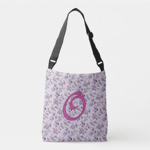 Floral Luxury Monogram O Crossbody Bag