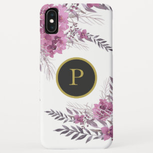 *~* Floral Magenta Hydrangea Watercolor Feminine iPhone XS Max Case