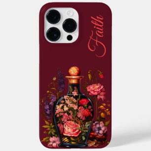 Floral Magic Potion - Witchy Vibes Custom Name Case-Mate iPhone 14 Pro Max Case