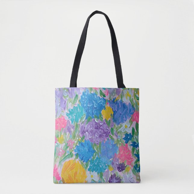 Floral Majesty Tote Bag (Front)