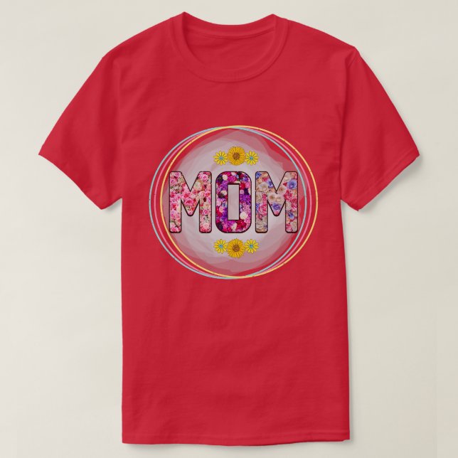Floral Mama 3 T-Shirt (Design Front)