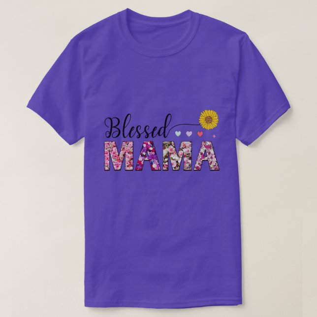 Floral Mama 4 T-Shirt (Design Front)