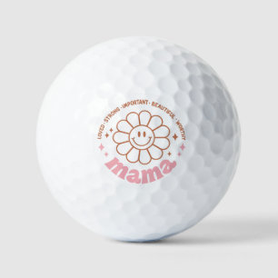 Floral Mama Golf Balls