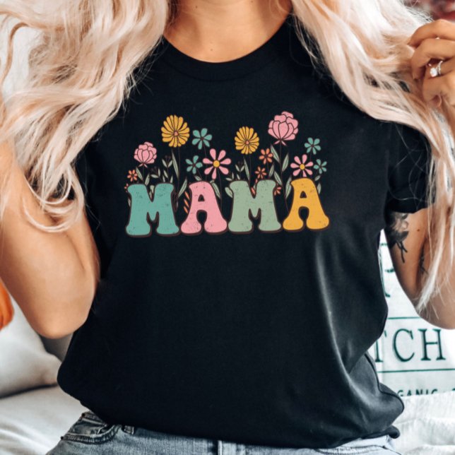Floral Mama T-Shirt (Creator Uploaded)