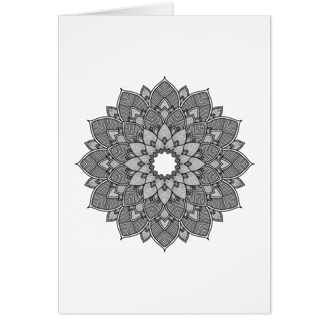 Floral Mandala Adult Colouring (Front)