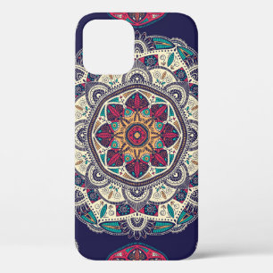 Floral Mandala: Ornamental Vintage Seamless iPhone 12 Case