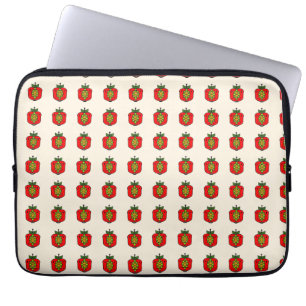 Floral Mandala Pattern Laptop Sleeve