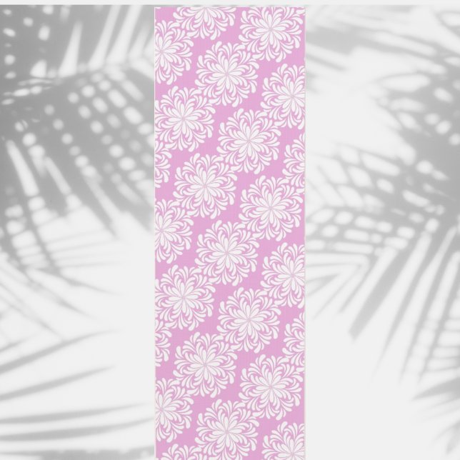 Floral Mandala Pink  Yoga Mat (Creator Uploaded)