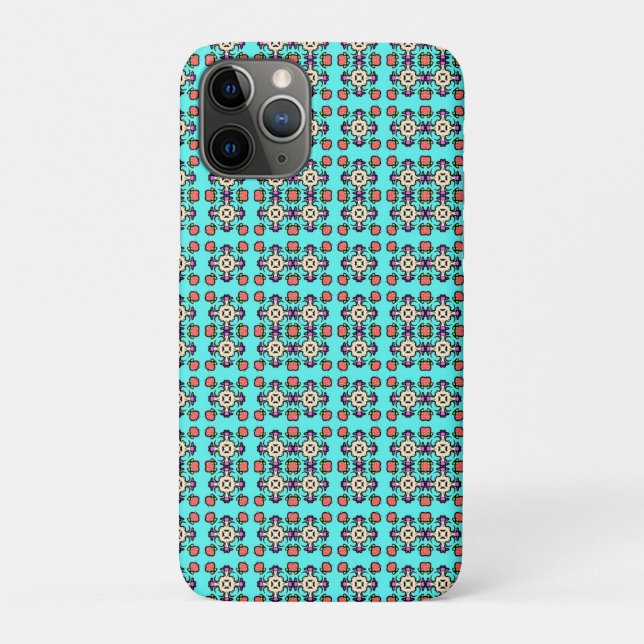 Floral Mandala Seamless Pattern Case-Mate iPhone Case (Back)