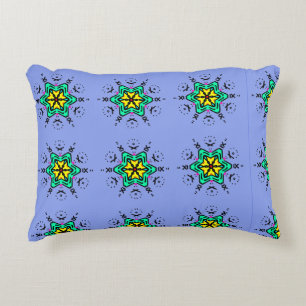Floral Mandala Seamless Pattern Decorative Cushion