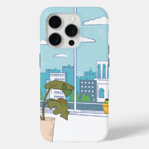 Floral Manhwa AestheticDescription: A high-resolut iPhone 15 Pro Case