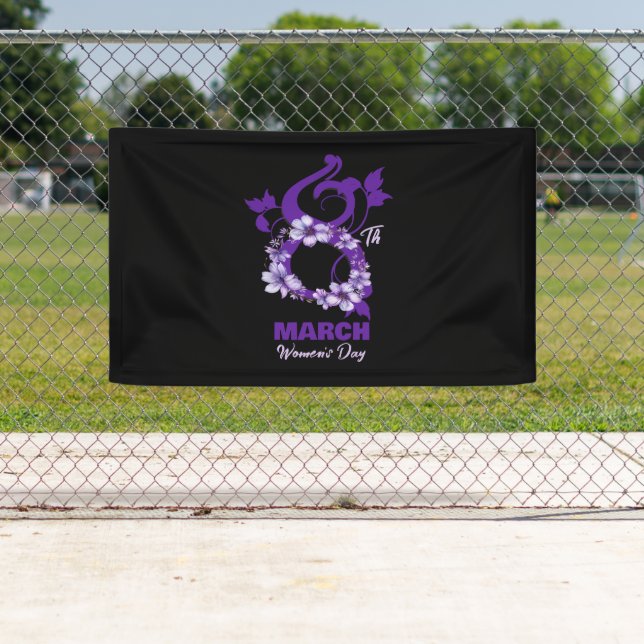 Floral March 8 International Woman's Day 2025 Banner (Insitu)