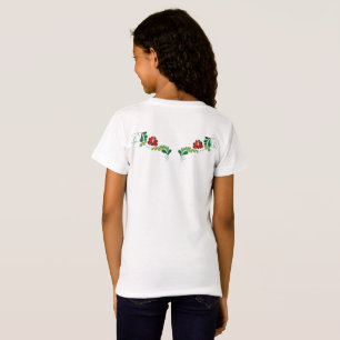 Floral Matyo Embroidery T-Shirt
