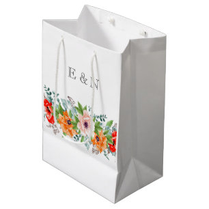 Floral Medium Gift Bag