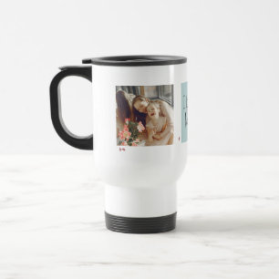 Floral&Memorial Photo Mother's Day  Travel Mug