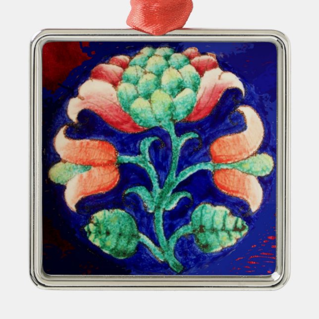 FLORAL METAL TREE DECORATION (Front)