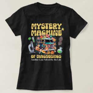 Floral Microbiology Medical Humour Science Lab Tec T-Shirt