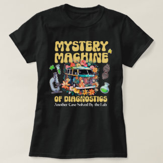 Floral Microbiology Medical Humour Science Lab Tec T-Shirt