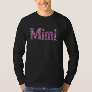 Floral Mimi Present from Grandkid's Birthday Chris T-Shirt