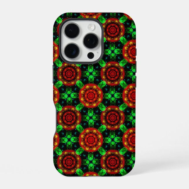 Floral Modern Boho Elegant Abstract Pattern #504 iPhone Case (Back)