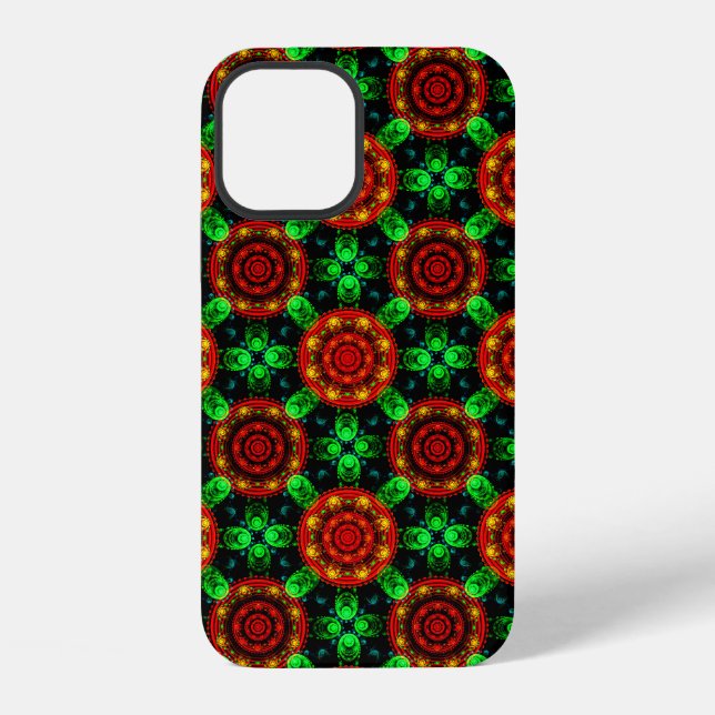 Floral Modern Boho Elegant Abstract Pattern #504 iPhone Case (Back)