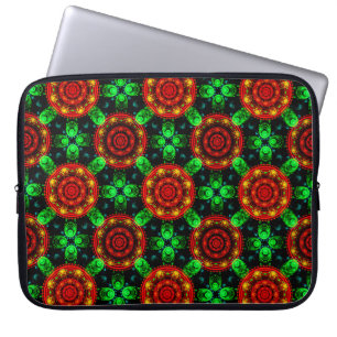 Floral Modern Boho Elegant Abstract Pattern #504 Laptop Sleeve