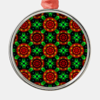 Floral Modern Boho Elegant Abstract Pattern #504 Metal Tree Decoration