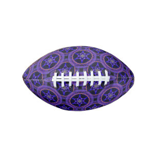 Floral Modern Boho Elegant Abstract Pattern #505 American Football