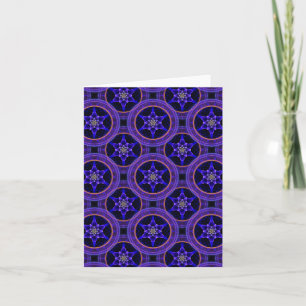 Floral Modern Boho Elegant Abstract Pattern #505 Card