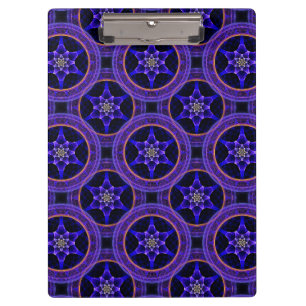 Floral Modern Boho Elegant Abstract Pattern #505 Clipboard