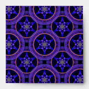 Floral Modern Boho Elegant Abstract Pattern #505 Envelope