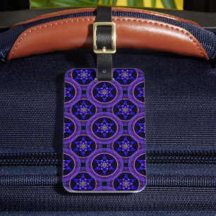Floral Modern Boho Elegant Abstract Pattern #505 Luggage Tag