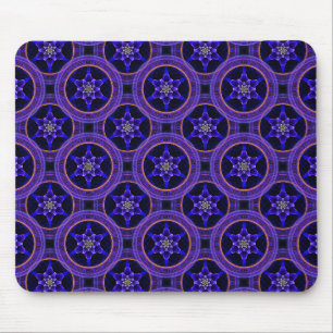 Floral Modern Boho Elegant Abstract Pattern #505 Mouse Mat