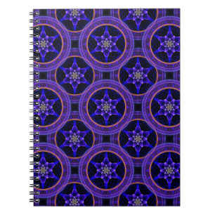 Floral Modern Boho Elegant Abstract Pattern #505 Notebook