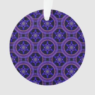Floral Modern Boho Elegant Abstract Pattern #505 Ornament